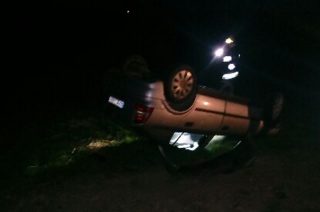 Dachowanie opla w Grzebsku