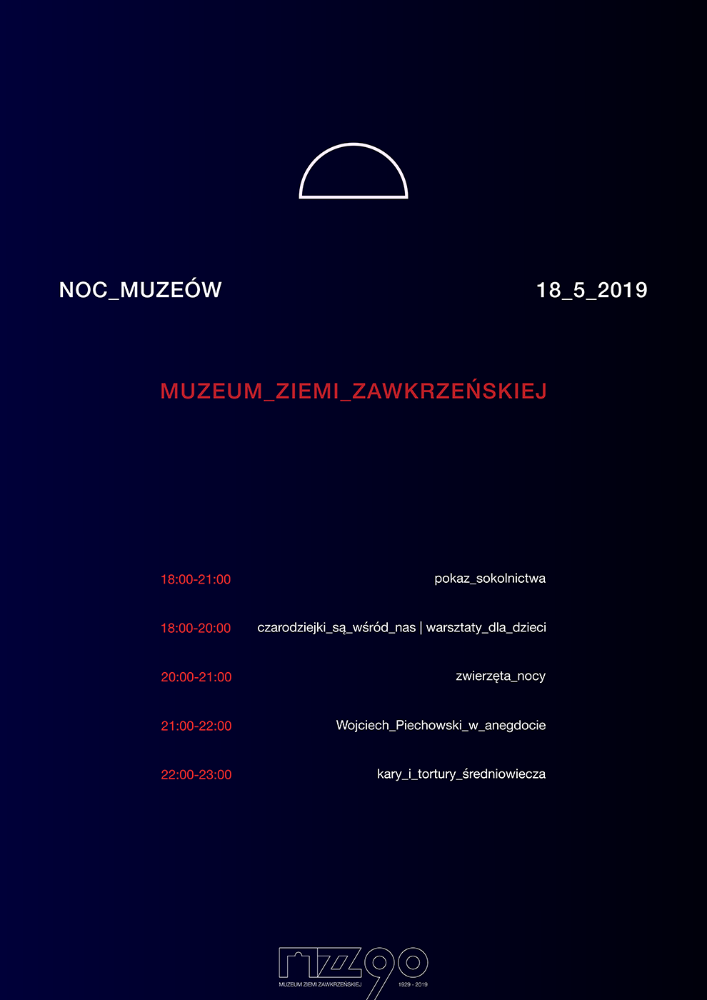 Noc Muzeów 2019 program atrakcje muzea Mława i okolice