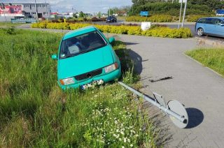 5 promili, brak prawa jazdy, ucieczka przed policją