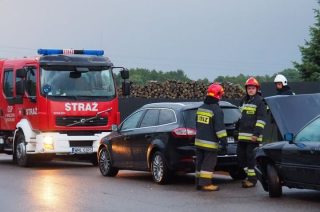 Wypadek w Wieczfni Kościelnej