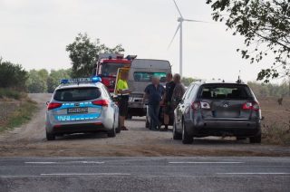 Zderzenie trzech aut na „siódemce” na wysokości Kosin Kapicznych