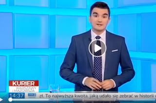 Przestępca z Przasnysza zadziwił nawet TVP