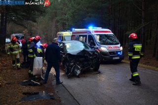 Wypadek pod Piekiełkiem, kolizja na Batalionów Chłopskich [zobacz zdjęcia i film]