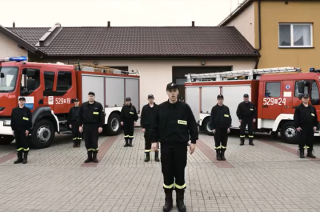 Druhowie z OSP Szydłowo w akcji #GaszynChallenge