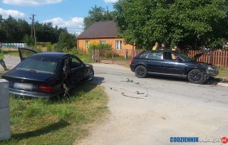 Zderzenie samochodów w Kulanach [aktualizacja]