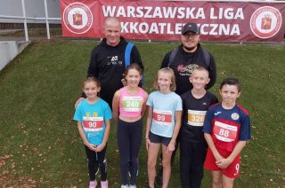 Medale i „życiówki” mławskich lekkoatletów w Warszawskiej Lidze Biegowej