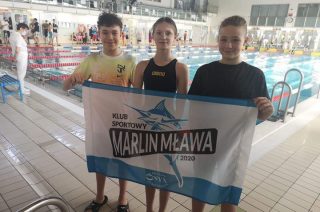 Trójka mławskich pływaków w kadrze Mazowsza