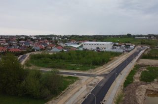 Budowa drugiego odcinka  Alei Św. Wojciecha na ukończeniu [zobacz FOTO]