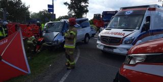 U sąsiadów. Poważny wypadek w Karniewie. Poszkodowanych 6 osób, w tym 3 dzieci