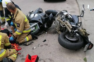 Pijany motocyklista spowodował wypadek. Są ustalenia Policji