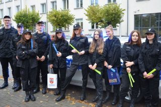 Do pieszych w centrum Mławy trafiło ponad 100 odblasków