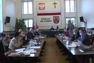 XXX sesja Rady Powiatu Mławskiego 04.11.2021