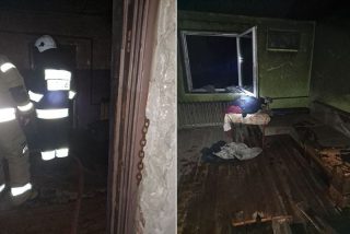 Nocny pożar domu jednorodzinnego w Dąbku. Aktualizacja