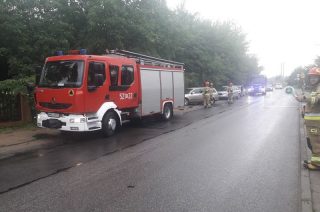 Dzwon na Podmiejskiej. Jedna osoba ranna