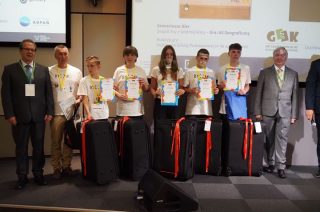 Uczniowie z SP6 na ogólnopolskim finale konkursu GEEK 2022