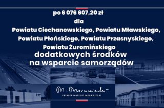 6 milionów dla powiatu, 5 dla miasta