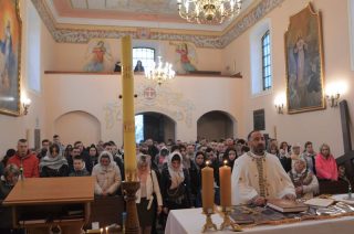 Wspólnota ukraińska świętuje w Mławie Wielkanoc [FOTO]