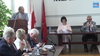 L sesja Rady Powiatu Mławskiego 31.05.2023 r.