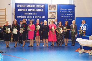 Budowlanka obchodziła jubileusz z okazji 10-lecia nadania szkole imienia Jerzego Ciesielskiego [FOTO]