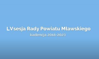 Zapraszamy  na transmisję: LV sesja Rady Powiatu Mławskiego 17.11.2023 r.