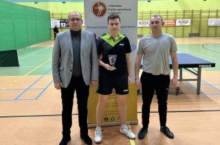Grand Prix Tenisa Stołowego. Jakub Gołaszewski zwycięzcą czwartego turnieju