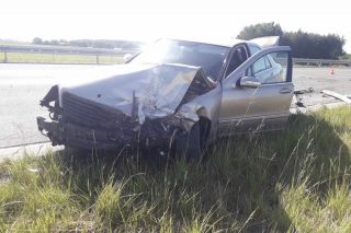 Cztery kolizje, 10 aut rozbitych na „siódemce”