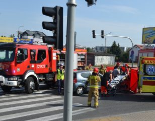 Zderzenie samochodu osobowego z chłopcem i hulajnogą.  Aktualizacja
