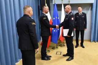 Zastępca komendanta mławskiej straży pożarnej Tomasz Maciejewski odchodzi ze służby