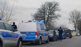 Policyjny pościg i blokada na Szreńskiej [FOTO]