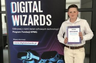 Mateusz Krystkiewicz finalistą ogólnopolskiego konkursu Digital Wizards