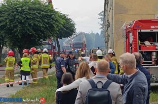 Apel o pomoc poszkodowanym w pożarze na ul. Słowackiego