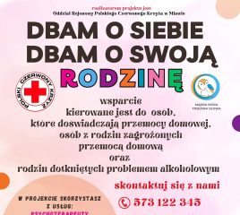 Zaproszenie na spotkanie projektu „Dbam o siebie, dbam o swoją rodzinę”