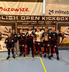Sukcesy i sportowe klubu Kickboxing Team Tkaczyk Mława  na Polish Open w Węgrowie – medal dla mławskiego klubu
