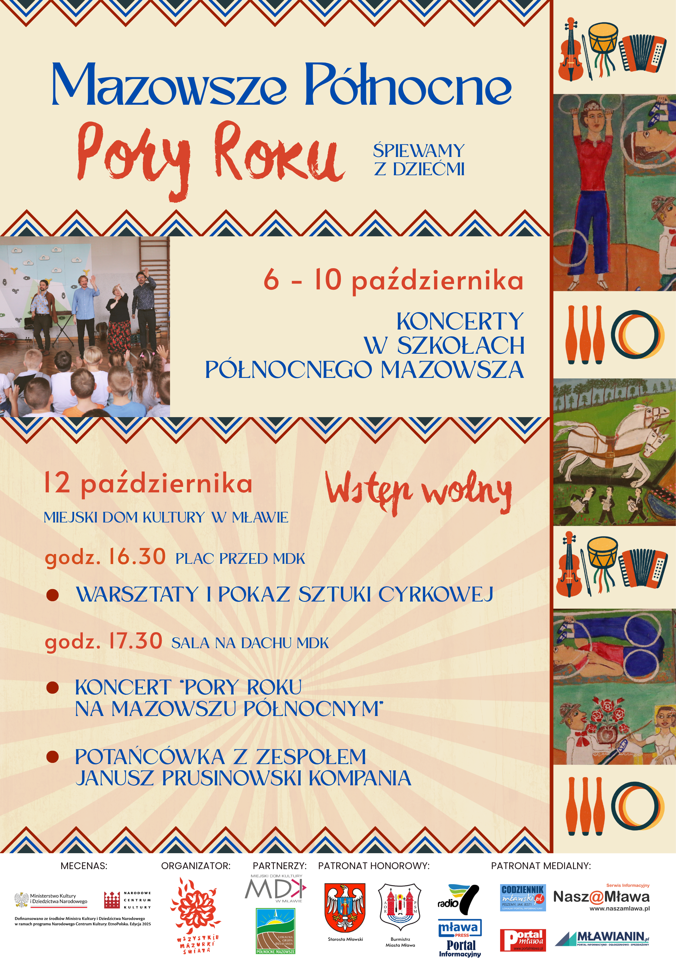 Mazowsze Północne – Pory Roku – Śpiewamy z dziećmi
