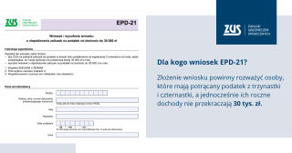 Wniosek o emeryturę lub rentę bez podatku