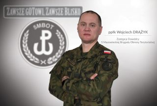PODPUŁKOWNIK WOJCIECH DRĄŻYK NOWYM ZASTĘPCĄ DOWÓDCY 5 MAZOWIECKIEJ BRYGADY OBRONY TERYTORIALNEJ