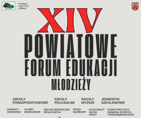 Zaproszenie na XIV Powiatowe Forum Edukacji Młodzieży