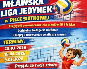 Rusza Mławska Liga Jedynek w Piłce Siatkowej