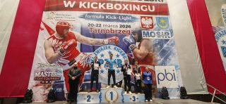 Karwiński Team Mława z medalami na Mistrzostwach Polski w Kick Light