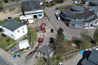 Mława. Pożar na Granicznej