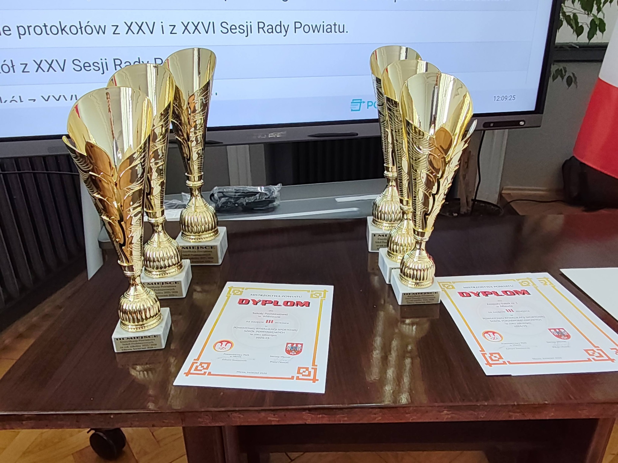 Powiat Mławski nagrodził sportowców i trenerów