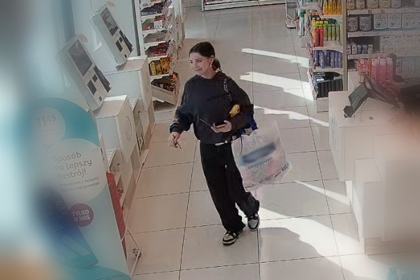 Kradła w drogerii, zarejestrowały ją kamery monitoringu