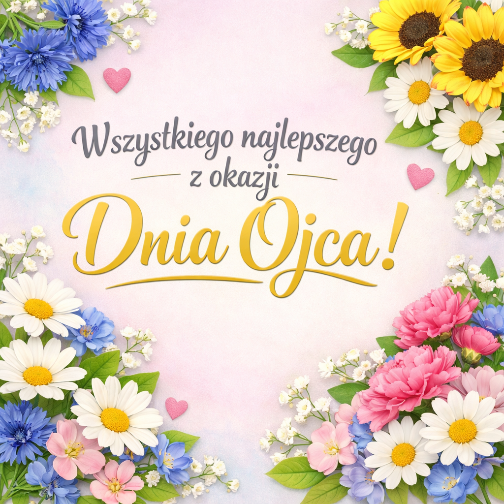 Dzień Ojca – życzymy wszystkiego najlepszego!