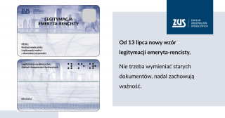 Nowa legitymacja emeryta-rencisty